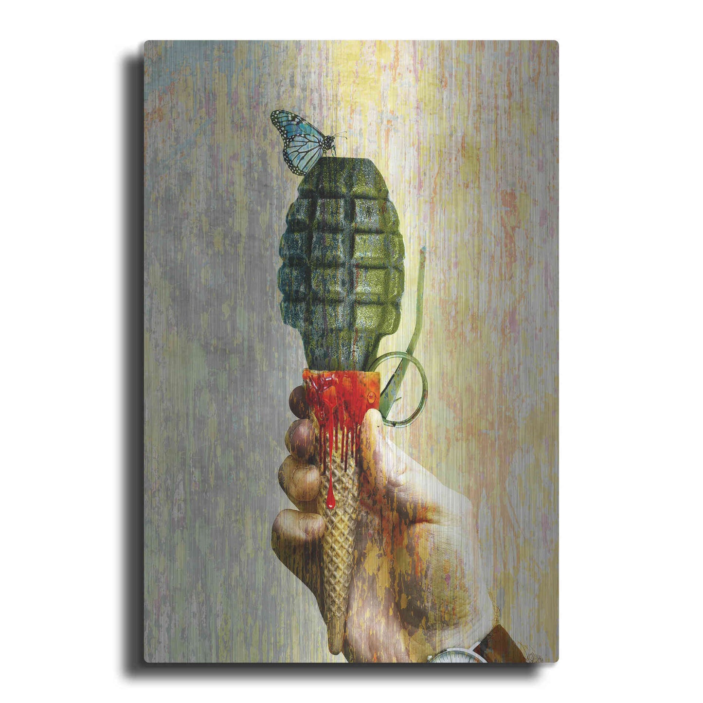 Luxe Metal Art 'Bad Intentions,' Metal Wall Art