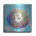 Luxe Metal Art 'The Inextinguishable Bitcoin,' Metal Wall Art