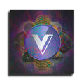 Luxe Metal Art 'VGX Voyager Crypto Pyramid,' Metal Wall Art