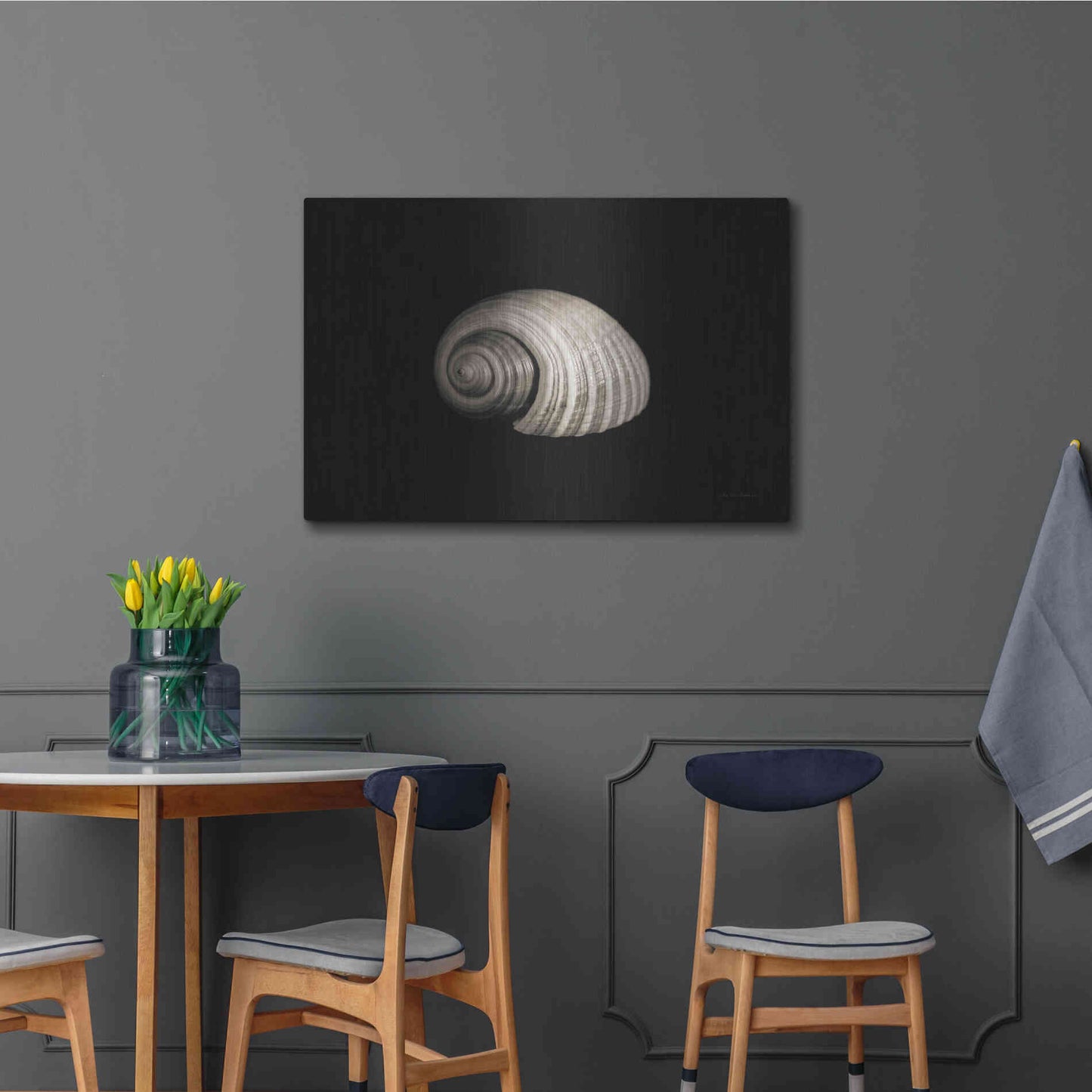 Luxe Metal Art 'Tonna' by Debra Van Swearingen, Metal Wall Art,36x24