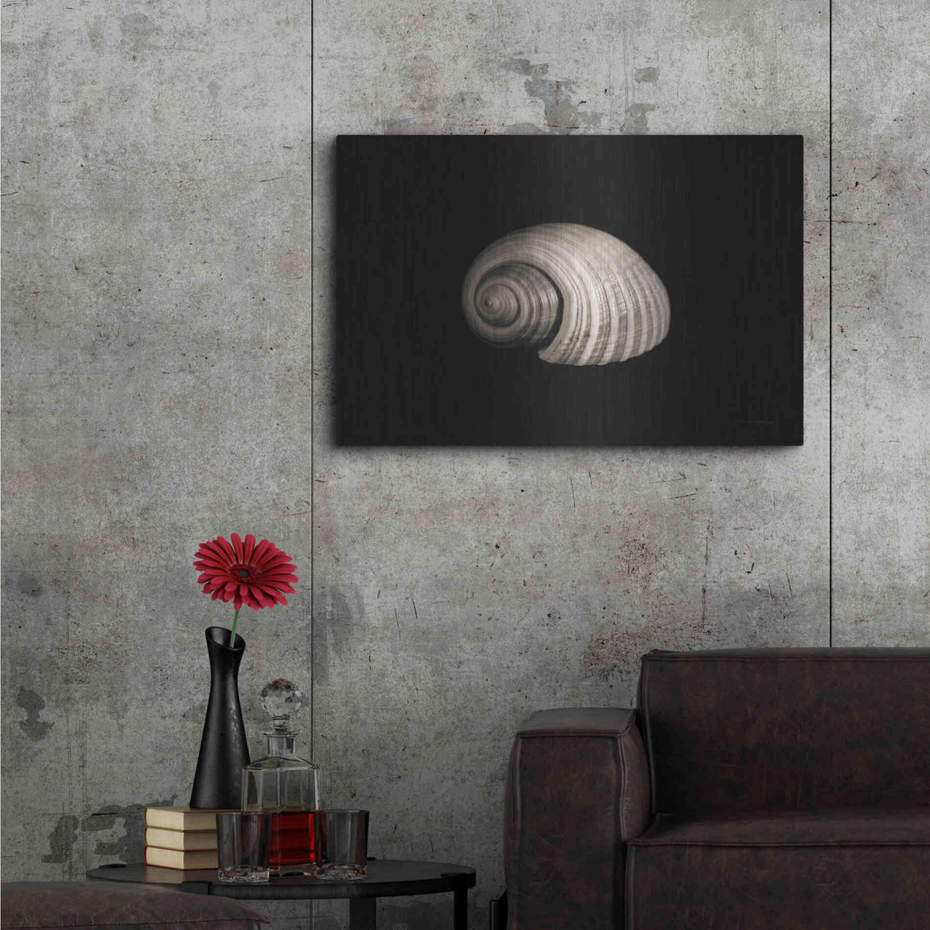 Luxe Metal Art 'Tonna' by Debra Van Swearingen, Metal Wall Art,36x24