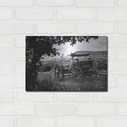 Luxe Metal Art 'The Old Southwest' by Debra Van Swearingen, Metal Wall Art,16x12