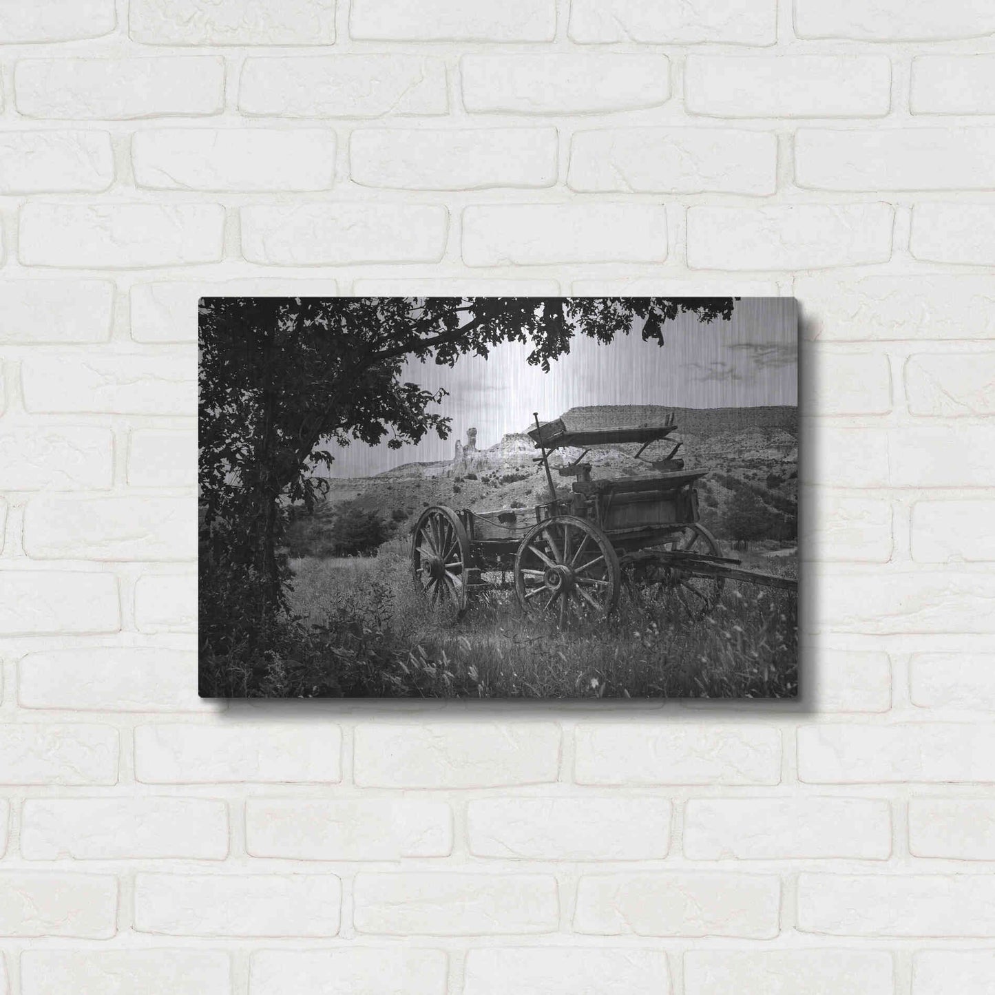 Luxe Metal Art 'The Old Southwest' by Debra Van Swearingen, Metal Wall Art,24x16