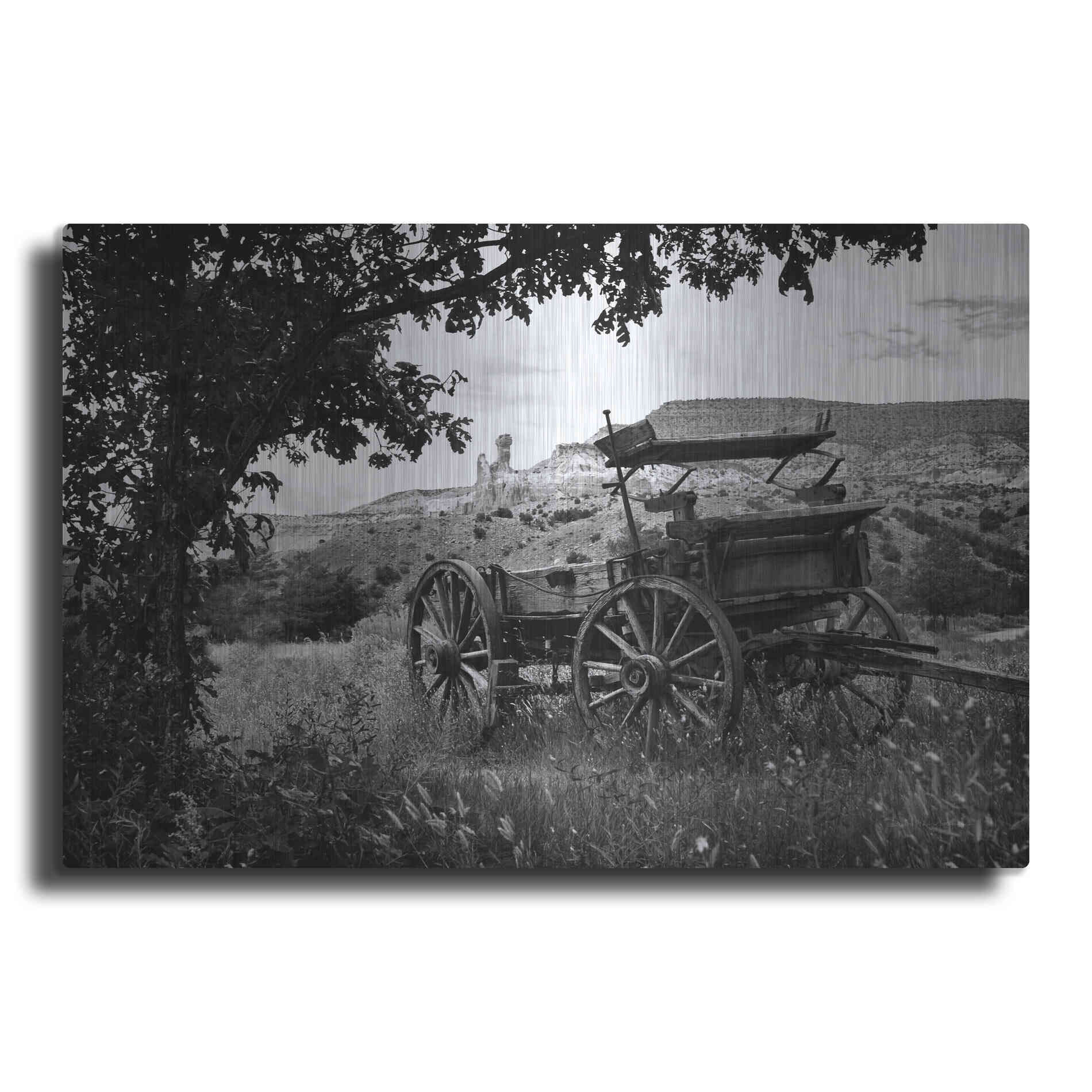 Luxe Metal Art 'The Old Southwest' by Debra Van Swearingen, Metal Wall Art
