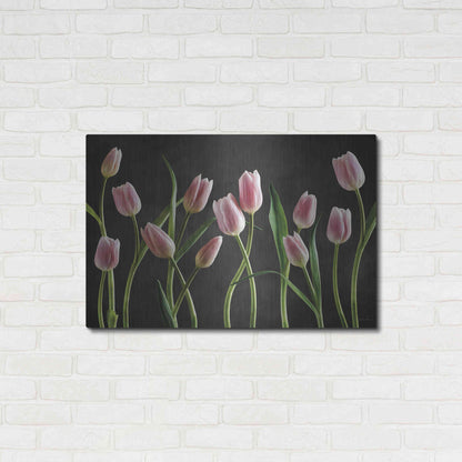 Luxe Metal Art 'Spring Tulips IX' by Debra Van Swearingen, Metal Wall Art,36x24