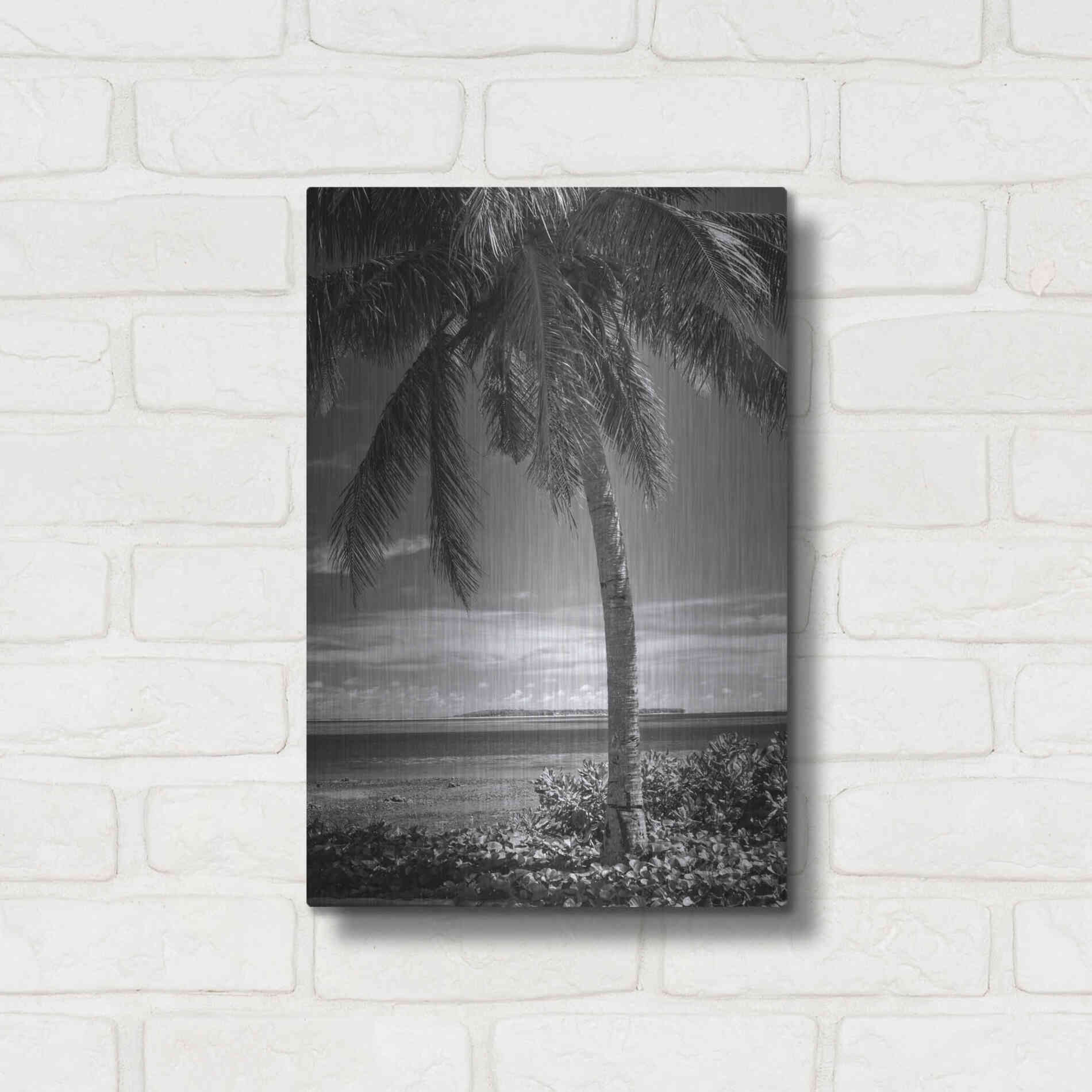 Luxe Metal Art 'Ocean View' by Debra Van Swearingen, Metal Wall Art,12x16