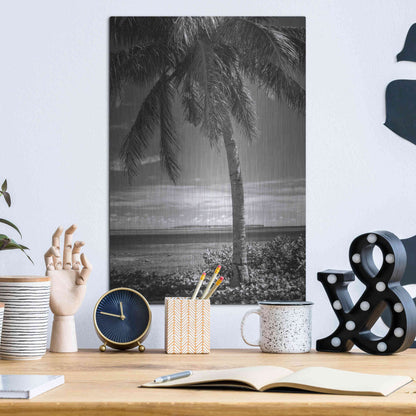 Luxe Metal Art 'Ocean View' by Debra Van Swearingen, Metal Wall Art,12x16