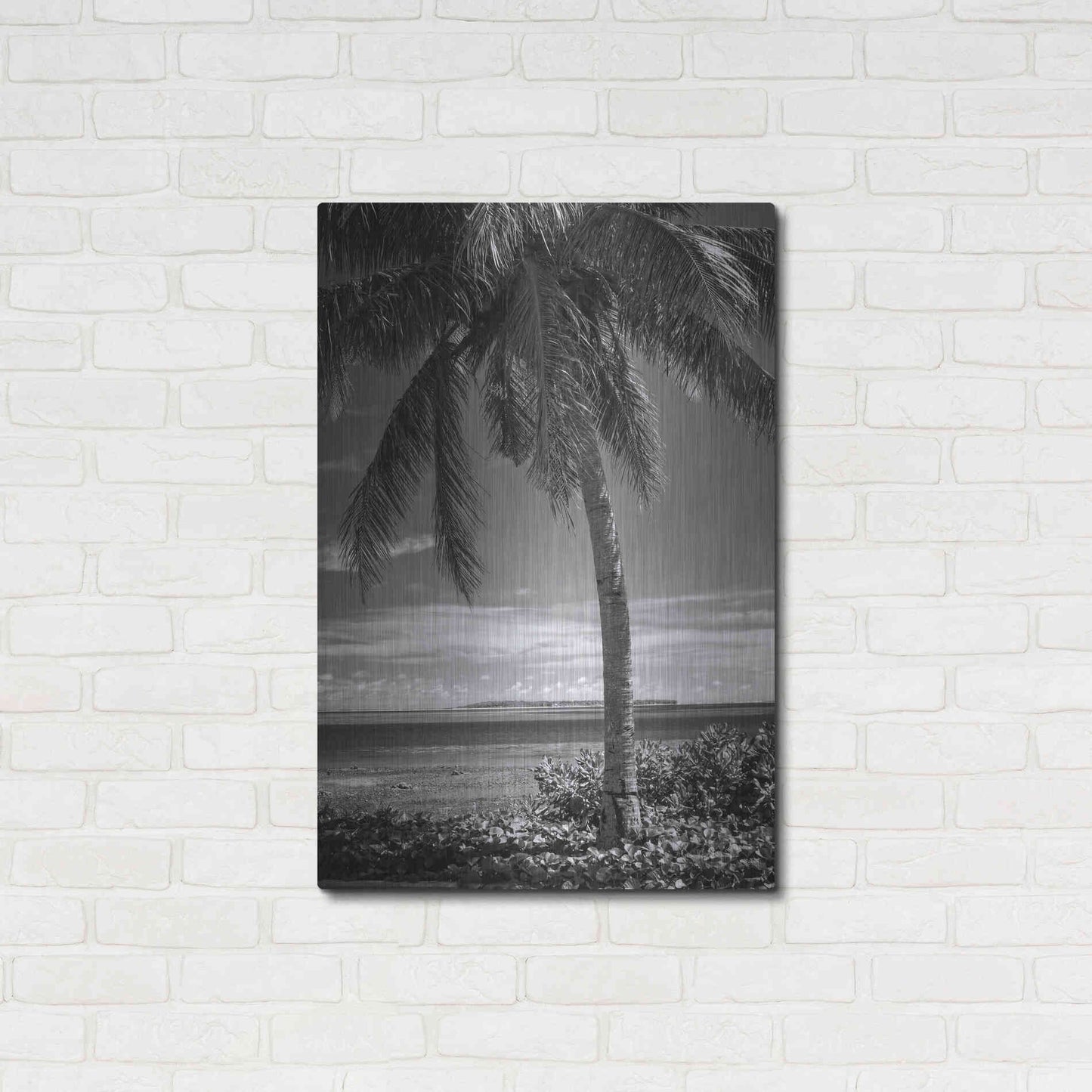 Luxe Metal Art 'Ocean View' by Debra Van Swearingen, Metal Wall Art,24x36