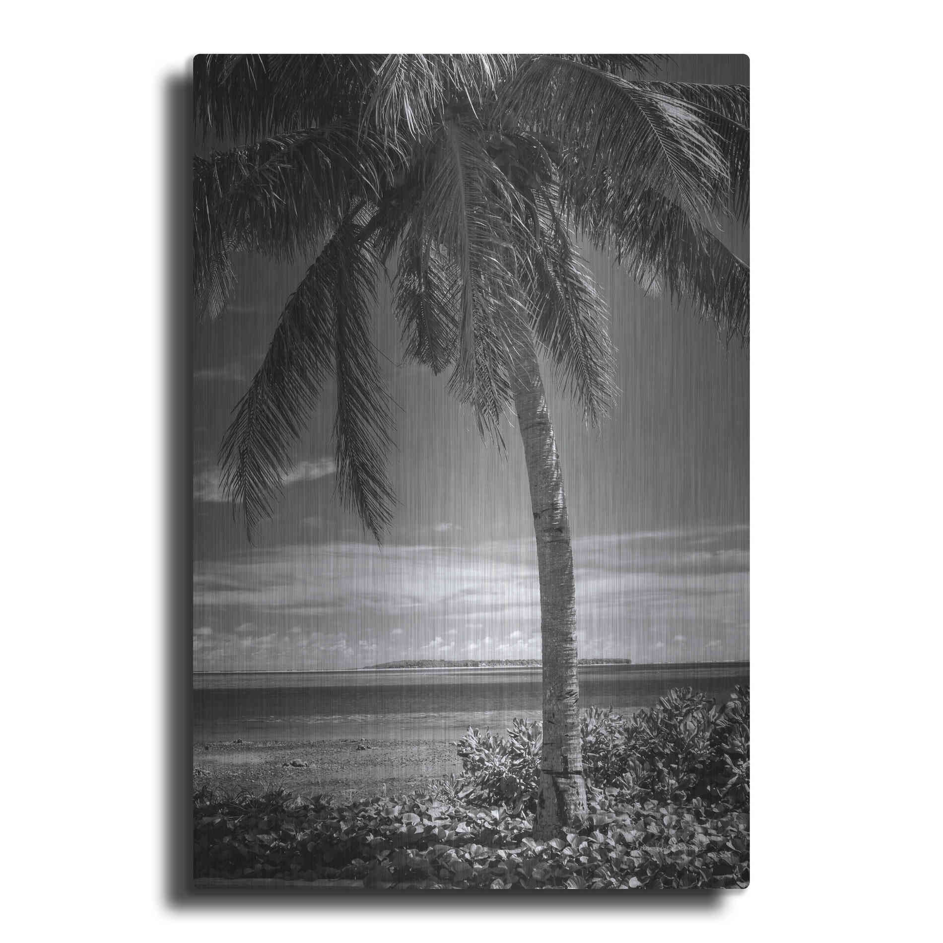 Luxe Metal Art 'Ocean View' by Debra Van Swearingen, Metal Wall Art