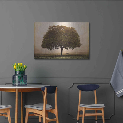 Luxe Metal Art 'The Hopeful Oak' by Debra Van Swearingen, Metal Wall Art,36x24