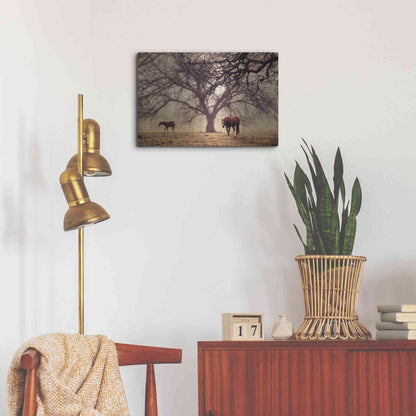 Luxe Metal Art 'Morning Calm II' by Debra Van Swearingen, Metal Wall Art,24x16