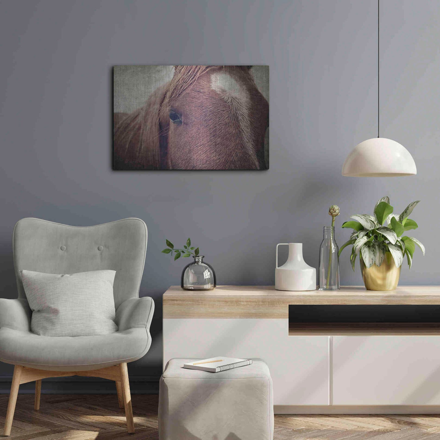 Luxe Metal Art 'Dew Lashes' by Debra Van Swearingen, Metal Wall Art,24x16