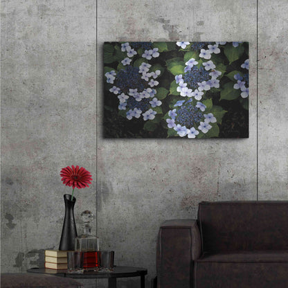 Luxe Metal Art 'Hydrangeas Opening' by Debra Van Swearingen, Metal Wall Art,36x24