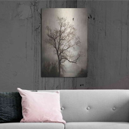 Luxe Metal Art 'The Flyover' by Debra Van Swearingen, Metal Wall Art,24x36