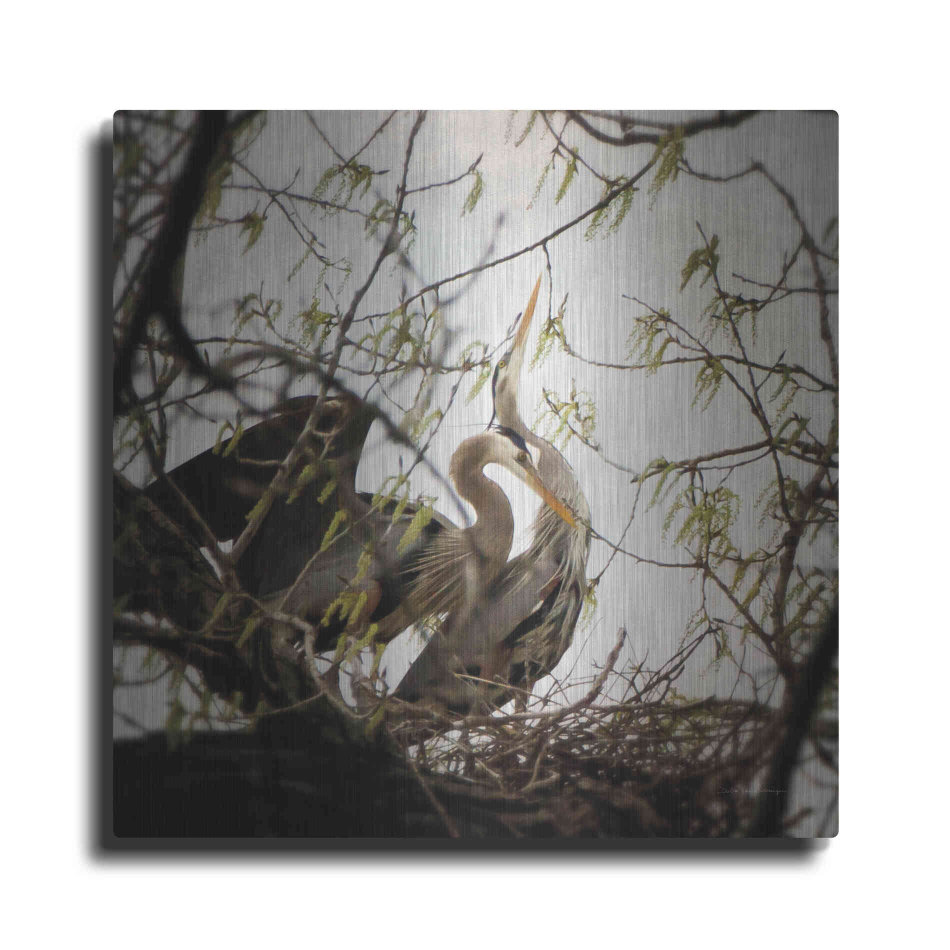 Luxe Metal Art 'Connection' by Debra Van Swearingen, Metal Wall Art