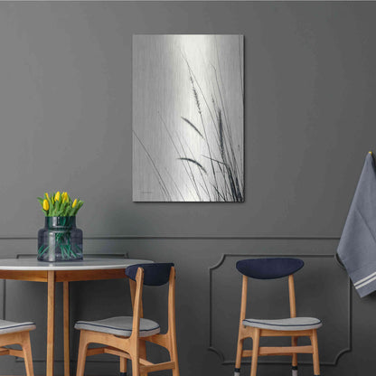 Luxe Metal Art 'Field Grasses II' by Debra Van Swearingen, Metal Wall Art,24x36