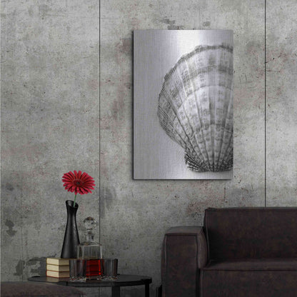 Luxe Metal Art 'On The Half Shell' by Debra Van Swearingen, Metal Wall Art,24x36