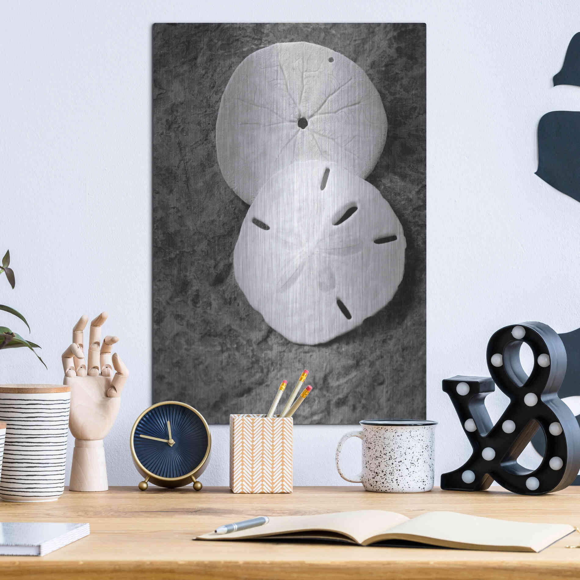 Luxe Metal Art 'Dream' by Debra Van Swearingen, Metal Wall Art,12x16