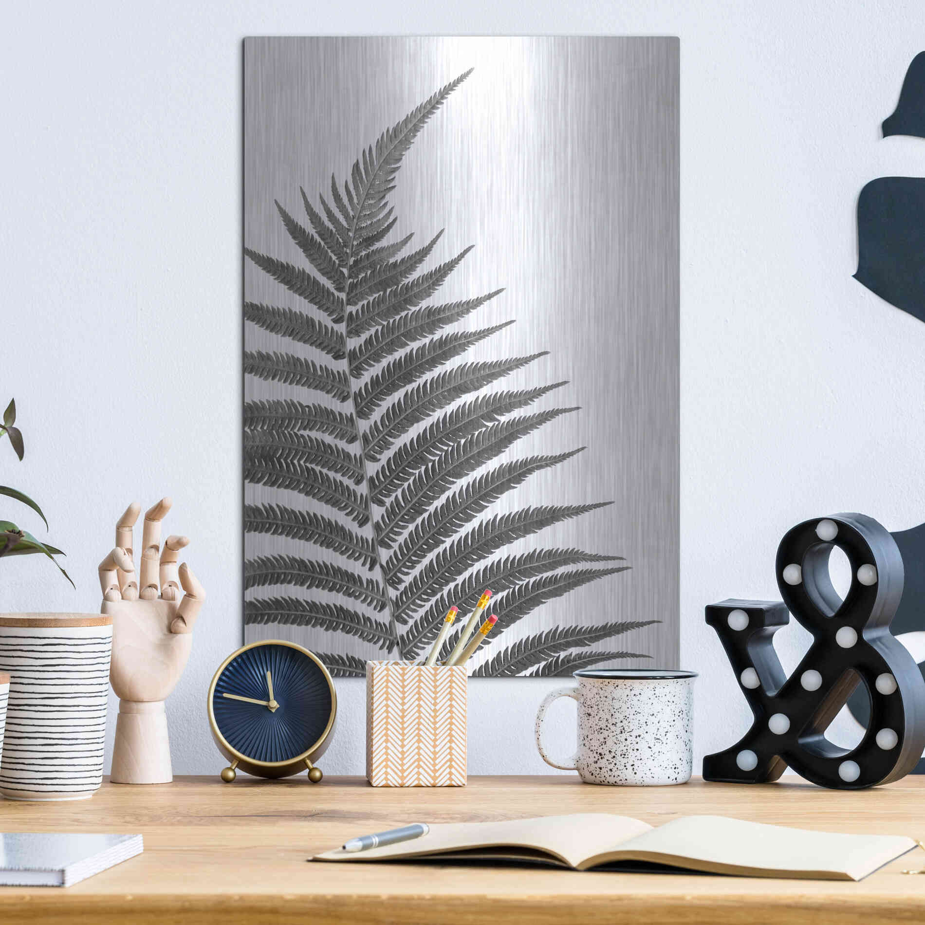 Luxe Metal Art 'Truth' by Debra Van Swearingen, Metal Wall Art,12x16