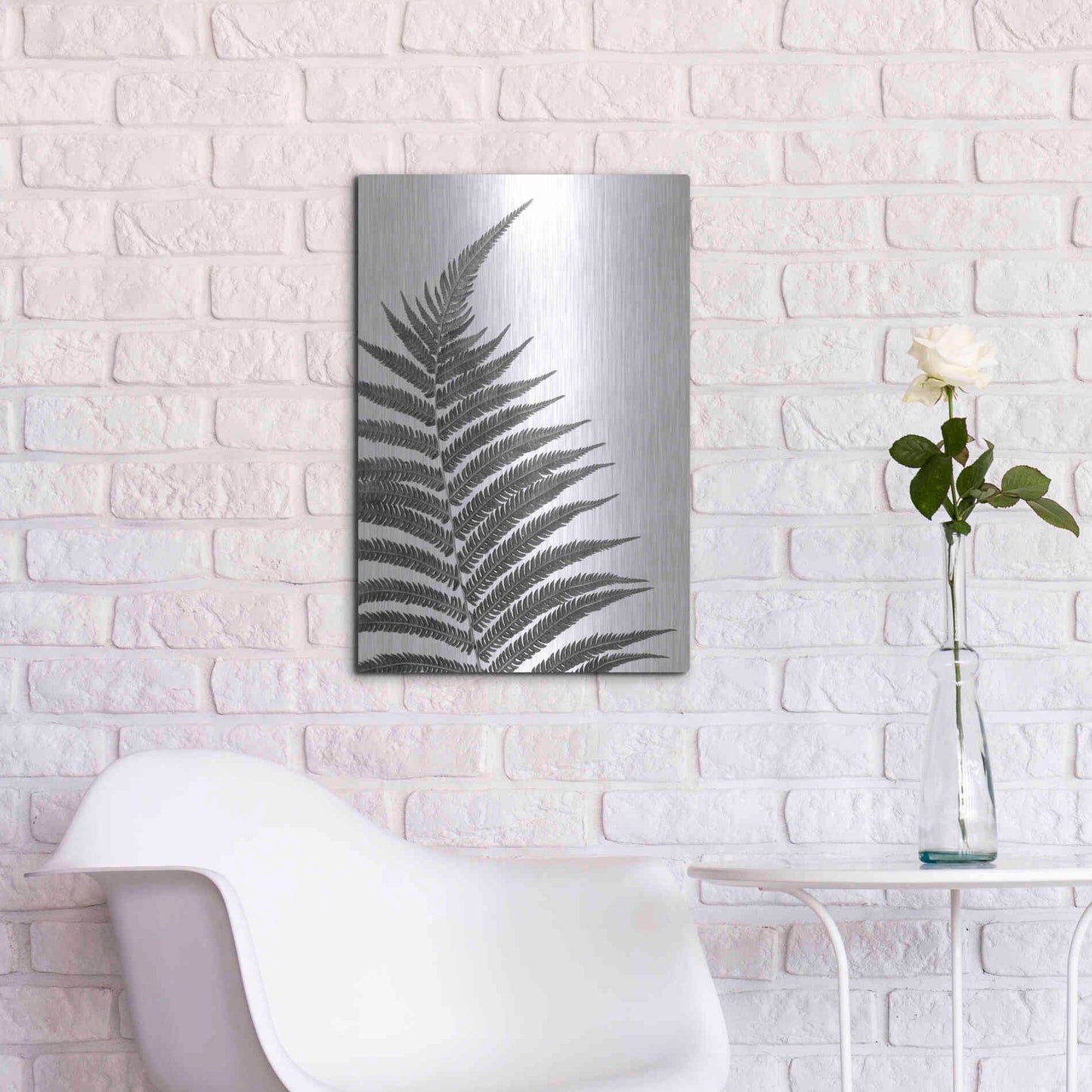 Luxe Metal Art 'Truth' by Debra Van Swearingen, Metal Wall Art,16x24