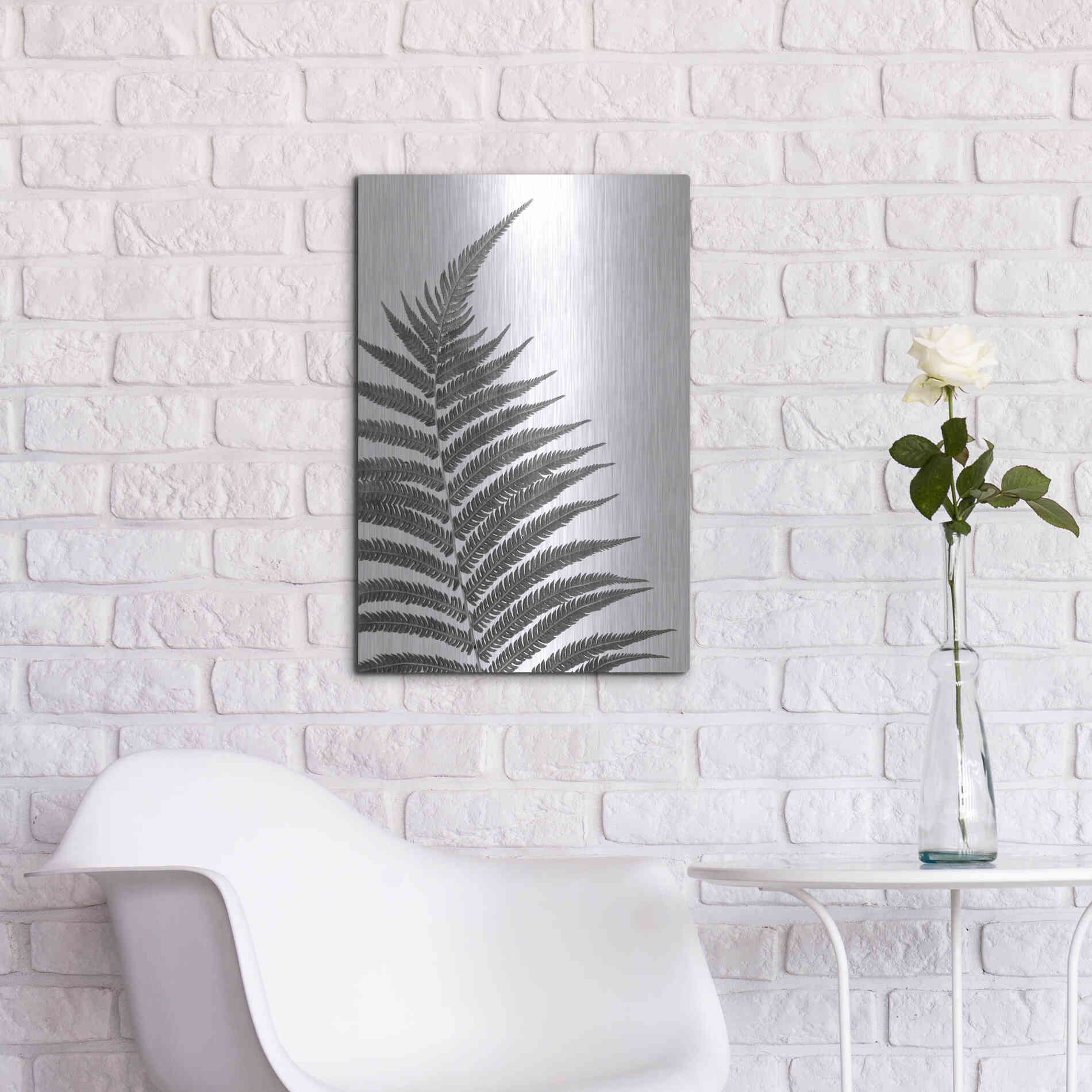 Luxe Metal Art 'Truth' by Debra Van Swearingen, Metal Wall Art,16x24