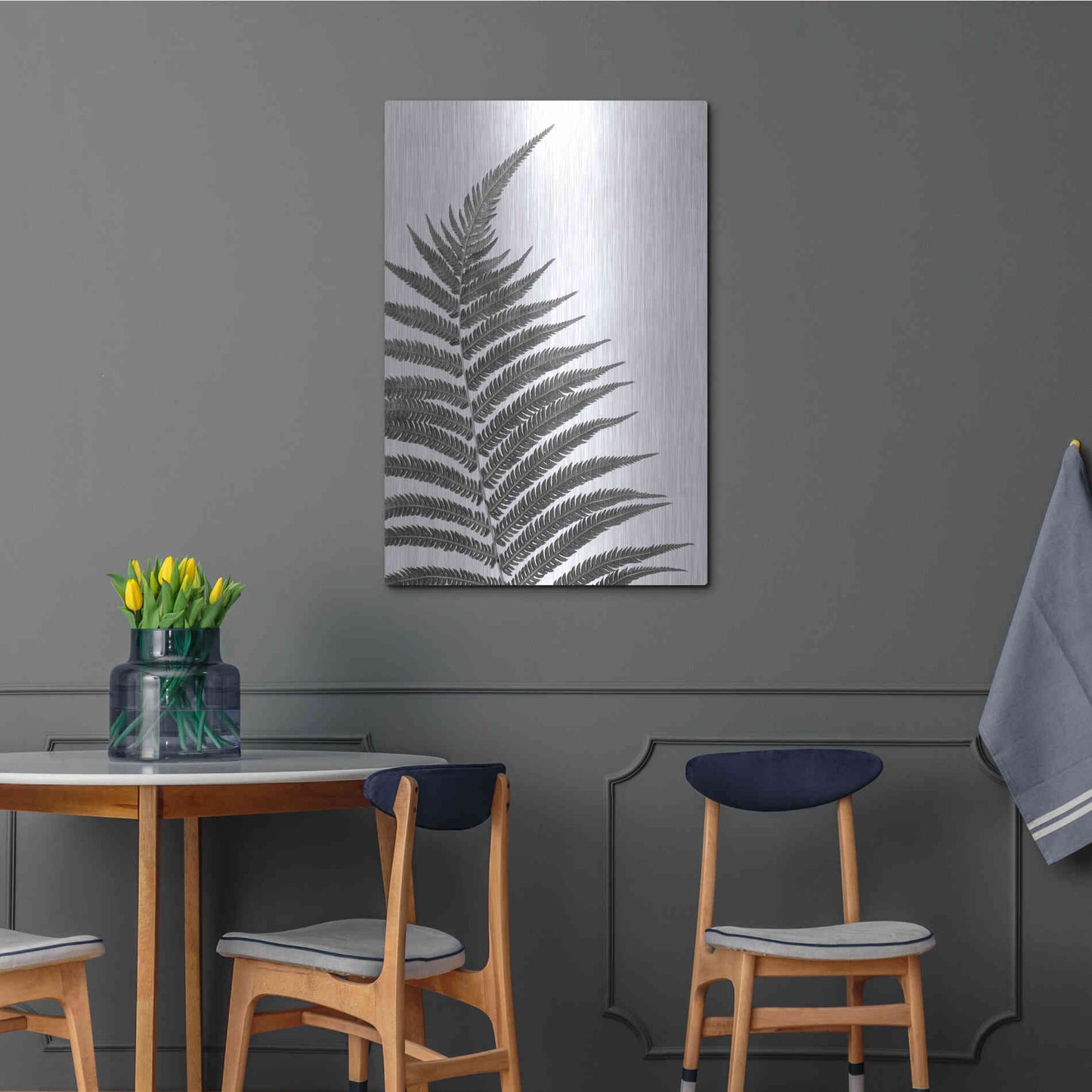 Luxe Metal Art 'Truth' by Debra Van Swearingen, Metal Wall Art,24x36
