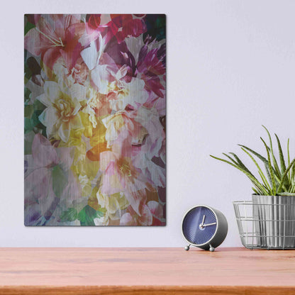 Luxe Metal Art 'Bloomin Babes' by Shandra Smith, Metal Wall Art,12x16