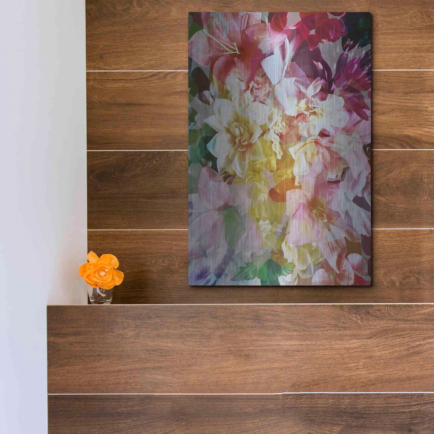 Luxe Metal Art 'Bloomin Babes' by Shandra Smith, Metal Wall Art,12x16