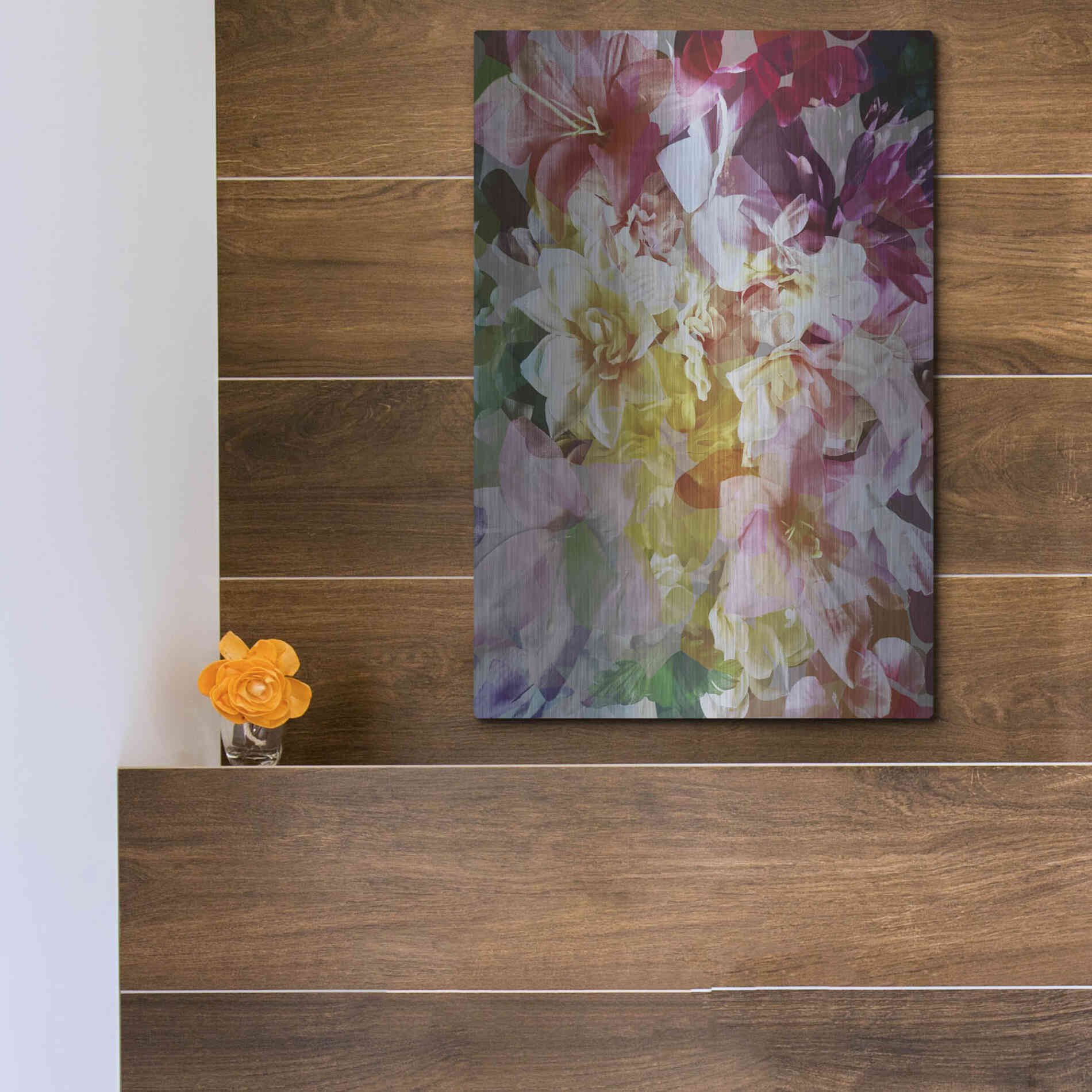 Luxe Metal Art 'Bloomin Babes' by Shandra Smith, Metal Wall Art,12x16