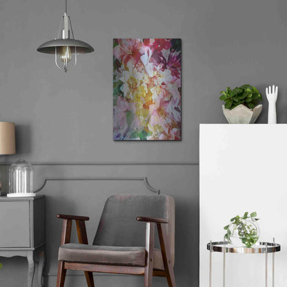 Luxe Metal Art 'Bloomin Babes' by Shandra Smith, Metal Wall Art,16x24