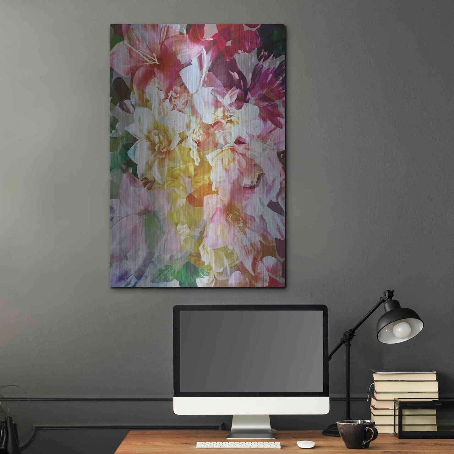 Luxe Metal Art 'Bloomin Babes' by Shandra Smith, Metal Wall Art,24x36