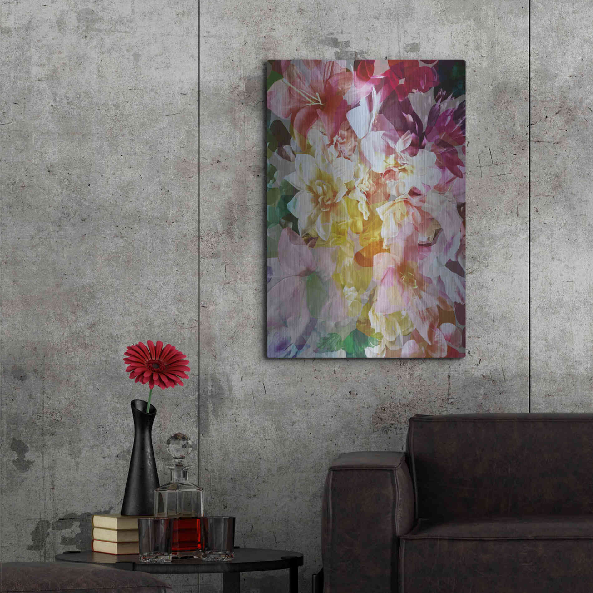 Luxe Metal Art 'Bloomin Babes' by Shandra Smith, Metal Wall Art,24x36