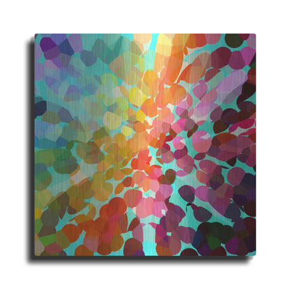 Luxe Metal Art 'Connect' by Shandra Smith, Metal Wall Art