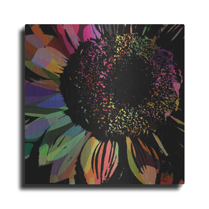 Luxe Metal Art 'Flower 30' by Shandra Smith, Metal Wall Art