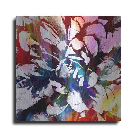 Luxe Metal Art 'Flower Power' by Shandra Smith, Metal Wall Art