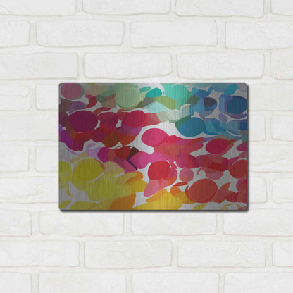 Luxe Metal Art 'Inspiration' by Shandra Smith, Metal Wall Art,16x12
