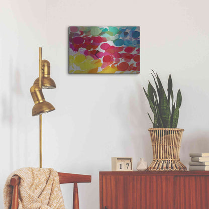 Luxe Metal Art 'Inspiration' by Shandra Smith, Metal Wall Art,24x16