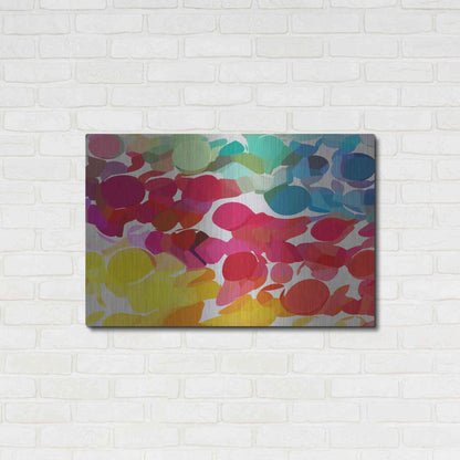 Luxe Metal Art 'Inspiration' by Shandra Smith, Metal Wall Art,36x24