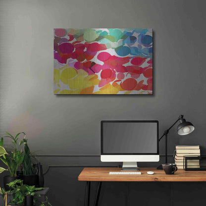 Luxe Metal Art 'Inspiration' by Shandra Smith, Metal Wall Art,36x24