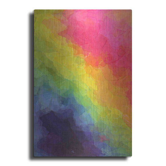 Luxe Metal Art 'Joyful' by Shandra Smith, Metal Wall Art