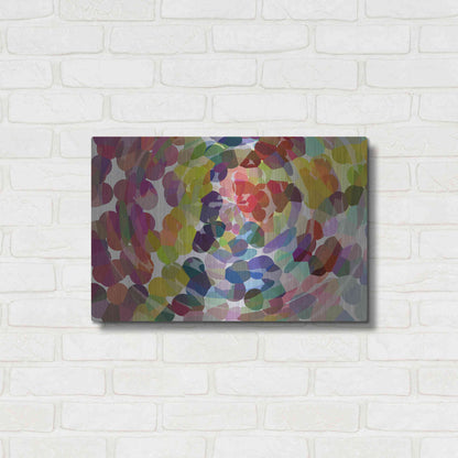 Luxe Metal Art 'Meditation' by Shandra Smith, Metal Wall Art,24x16