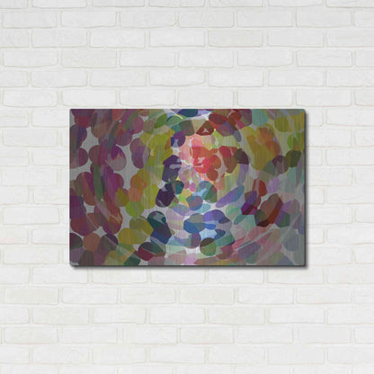 Luxe Metal Art 'Meditation' by Shandra Smith, Metal Wall Art,36x24