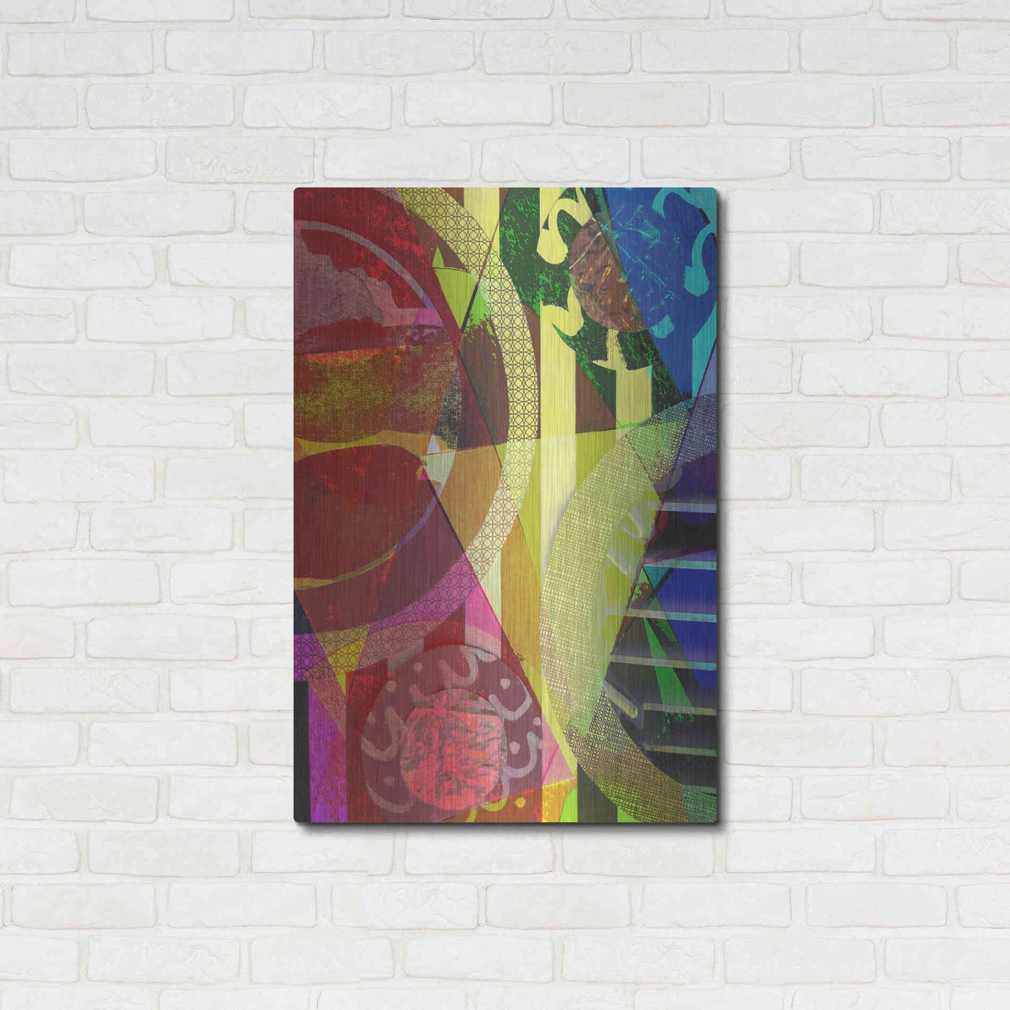 Luxe Metal Art 'Perky 1' by Shandra Smith, Metal Wall Art,24x36