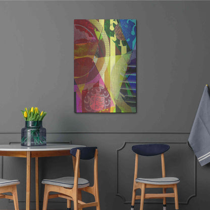 Luxe Metal Art 'Perky 1' by Shandra Smith, Metal Wall Art,24x36