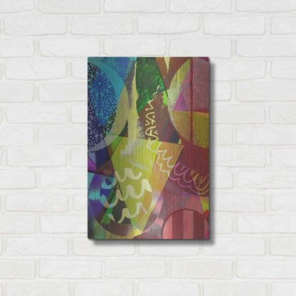 Luxe Metal Art 'Perky 2' by Shandra Smith, Metal Wall Art,16x24