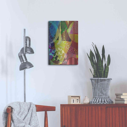 Luxe Metal Art 'Perky 2' by Shandra Smith, Metal Wall Art,16x24