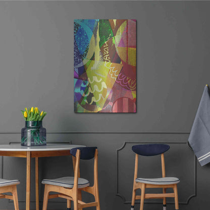 Luxe Metal Art 'Perky 2' by Shandra Smith, Metal Wall Art,24x36
