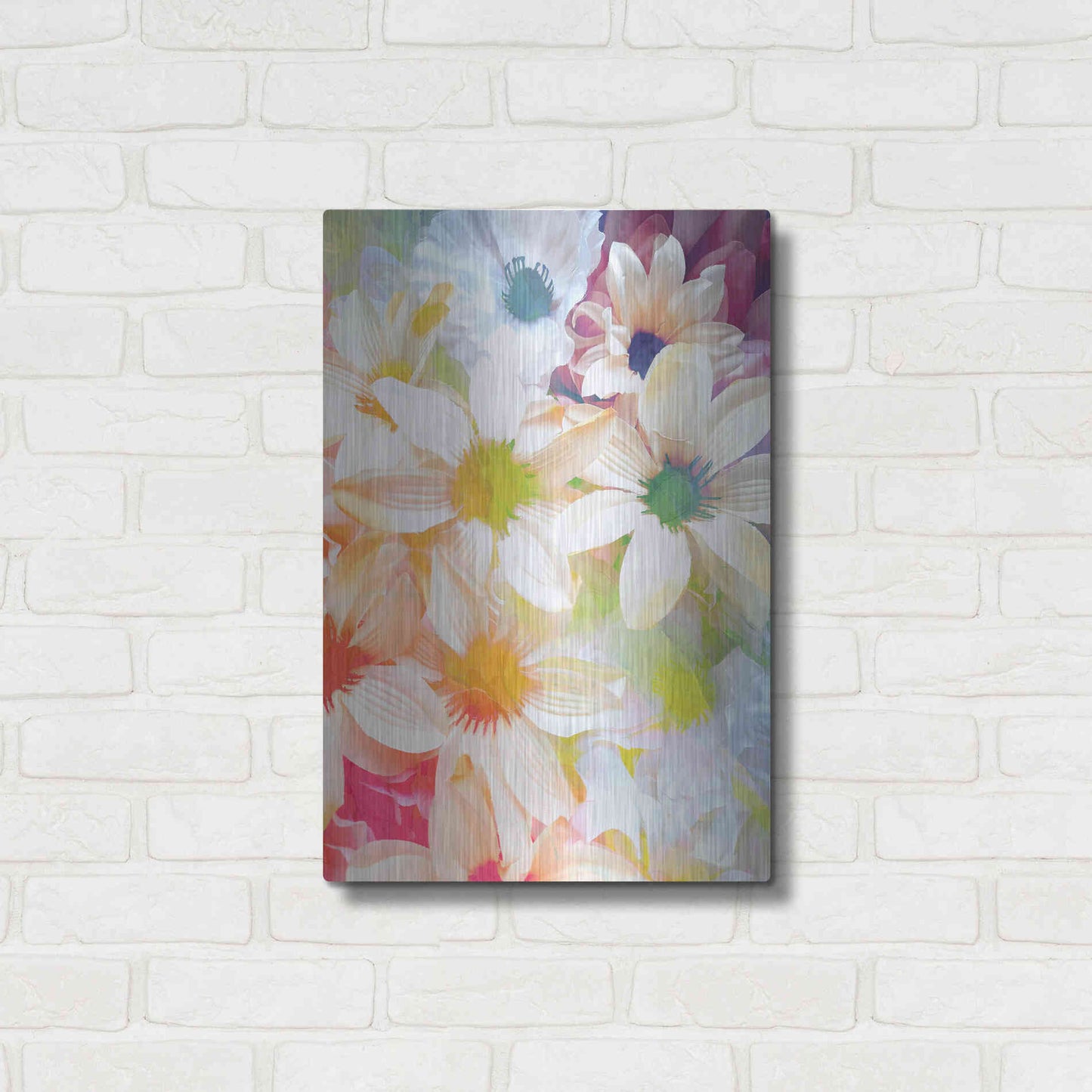 Luxe Metal Art 'Summer Days' by Shandra Smith, Metal Wall Art,16x24