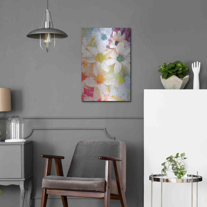 Luxe Metal Art 'Summer Days' by Shandra Smith, Metal Wall Art,16x24