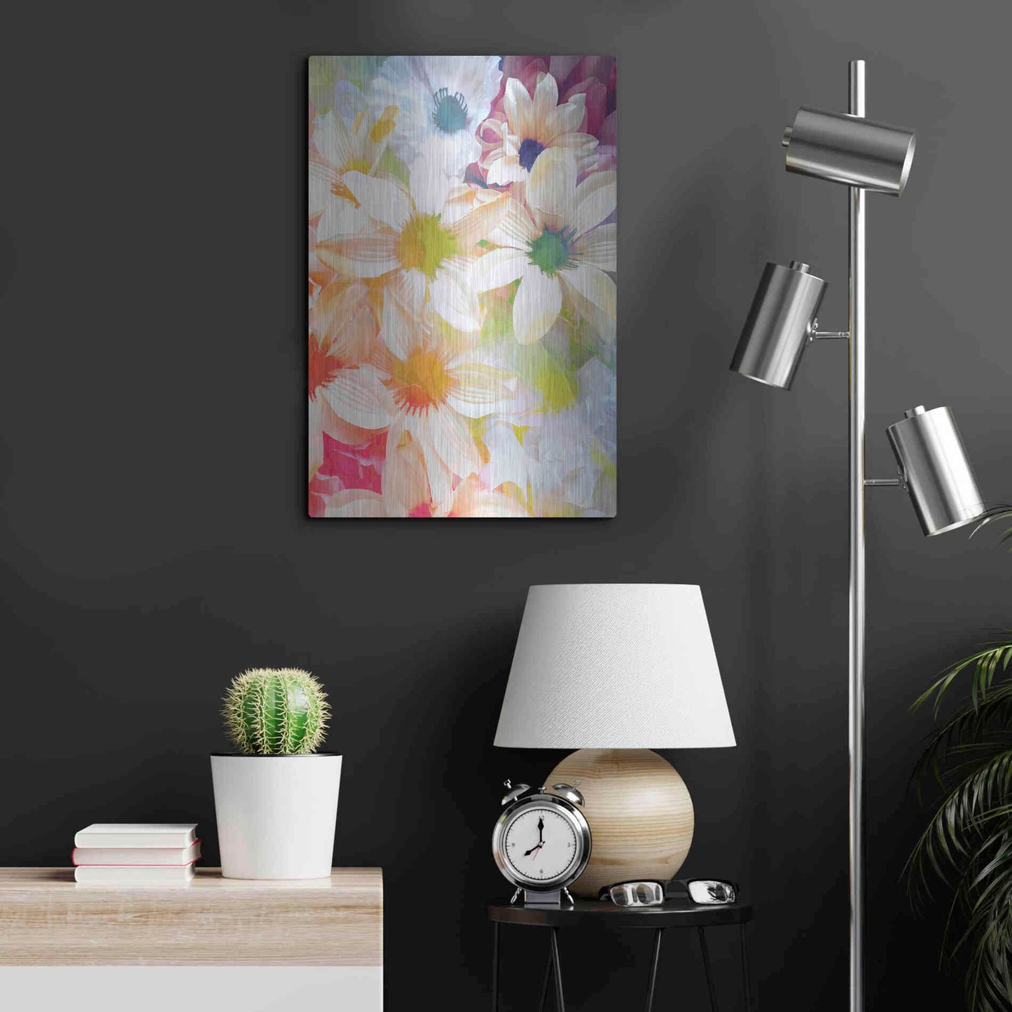 Luxe Metal Art 'Summer Days' by Shandra Smith, Metal Wall Art,16x24